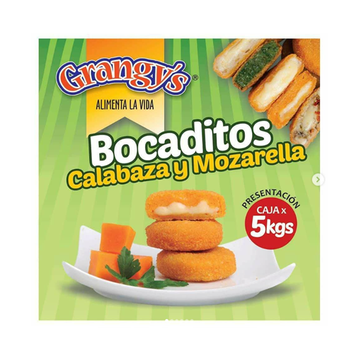 Bocadito Calabaza / Mozzarella 1 kg Grangys