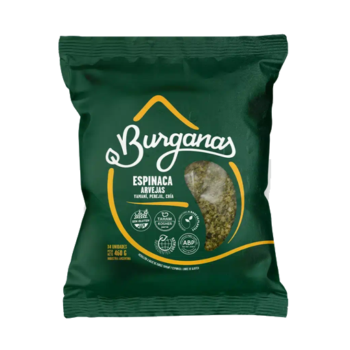 Medallón Espinaca c/Soja Burgana