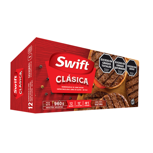 Hamb Clásica x 20 U. Swift