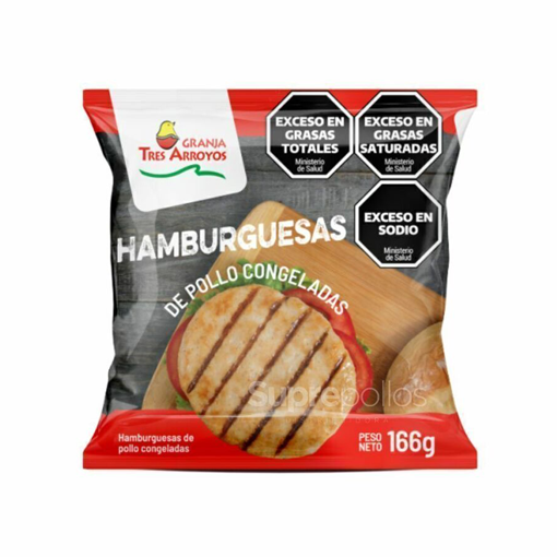 Hamb de Pollo x 60 Granja 3 Arroyos