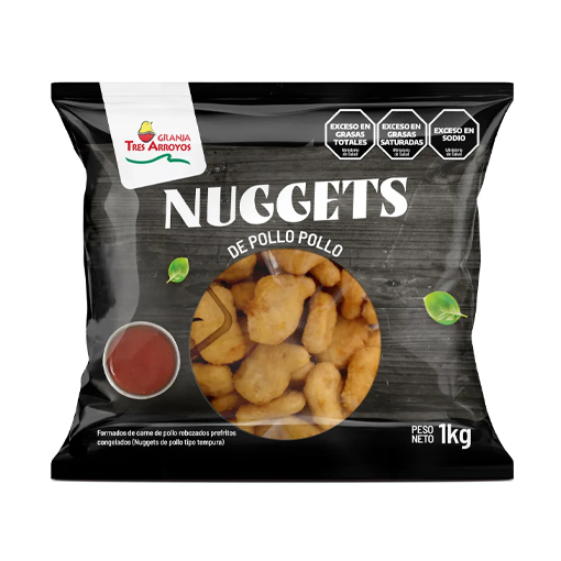 Nugget x 1 kg Granja 3 Arroyos