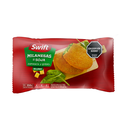 Milanesa de Soja Esp / Queso Swift