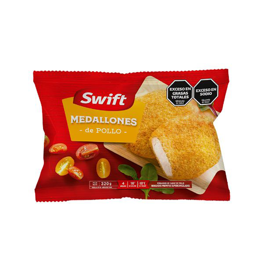 Medallón de Pollo x 4 Swift