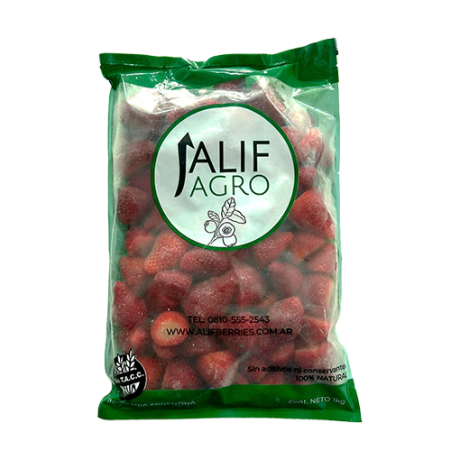 Frutillas 10 x 1 kg Alif