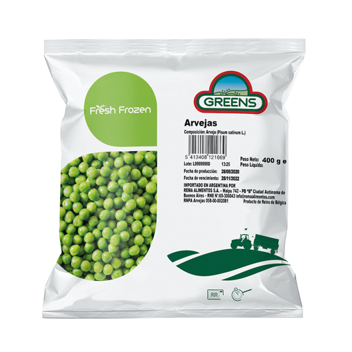 Arvejas x 400 gr Greens