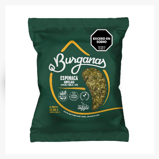 Medallón Espinaca y Arv Burgana