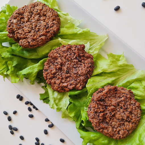 Hamb Porotos Negros/h x 4 Burgana