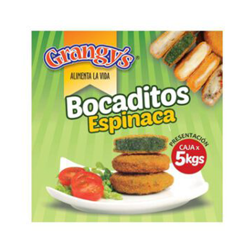 Bocaditos de Espinaca x 5 kg Grangys